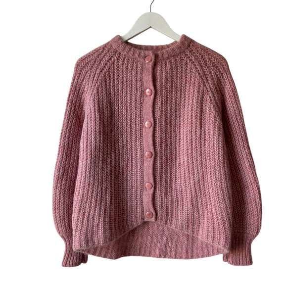 Sezane Pink Knit Sweater - Picture 3 of 14